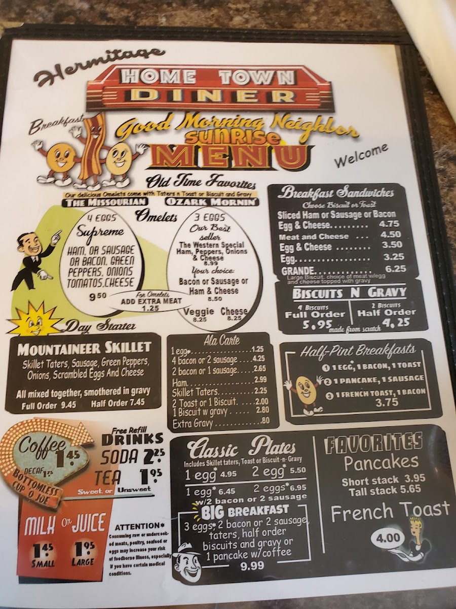 Menu Home Town Diner-4