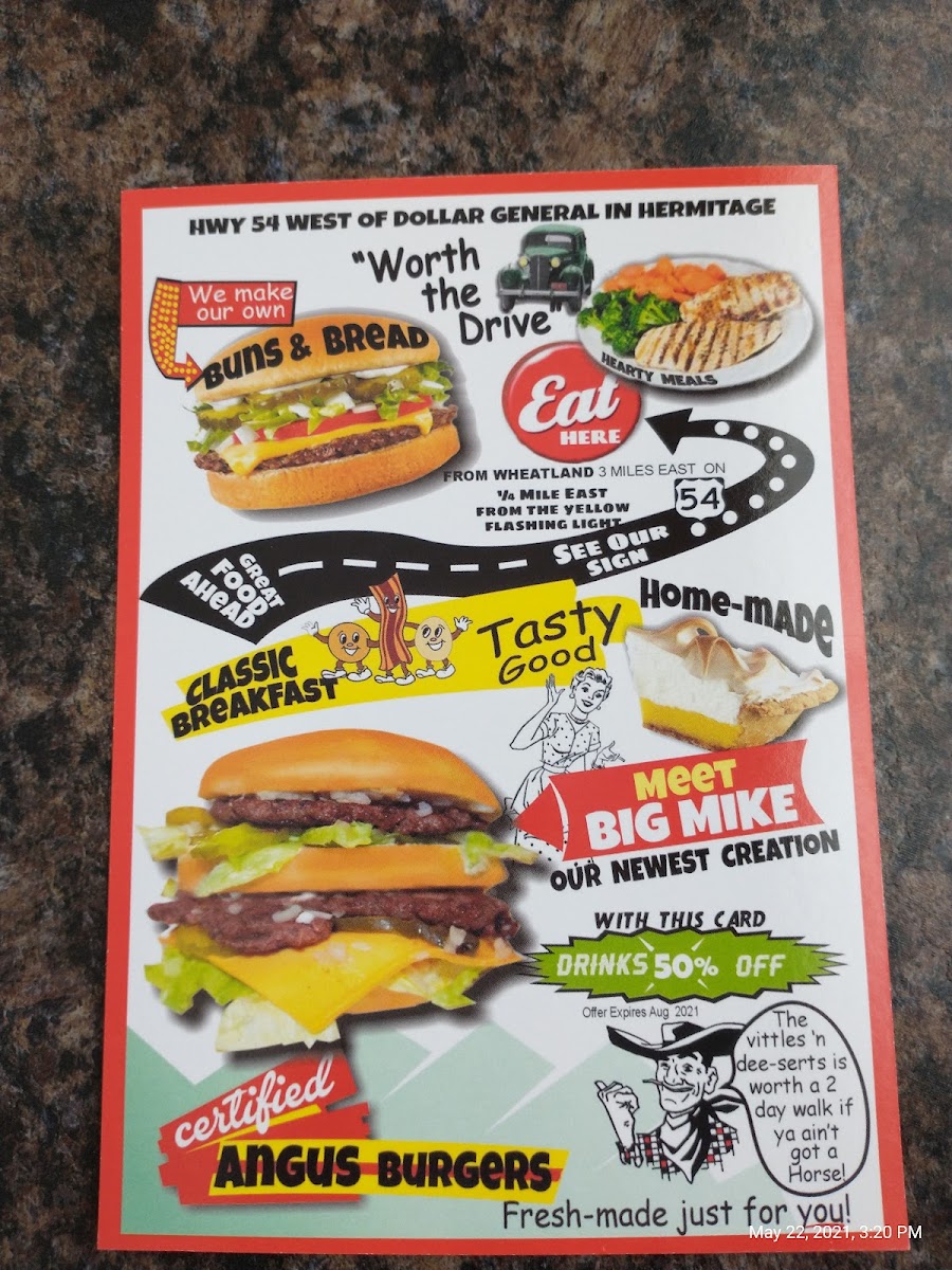 Menu Home Town Diner-6